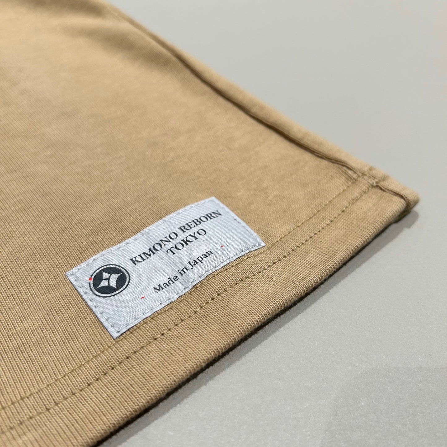 【Size:XXL】Kimono T-shirt, Sand Khaki 26
