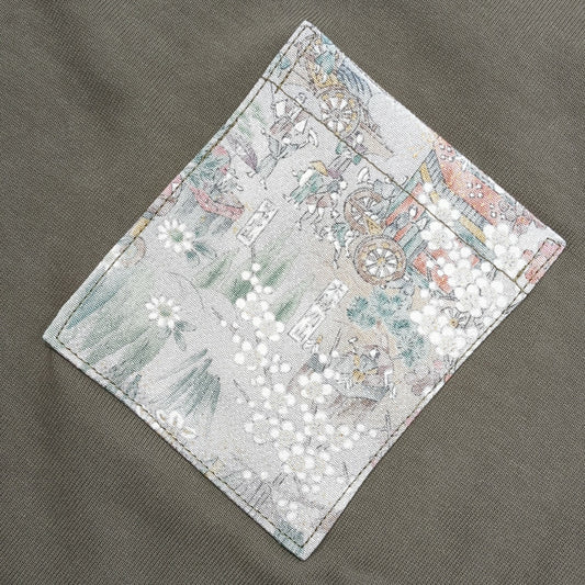 【Size:M】着物Tシャツ  Black 17