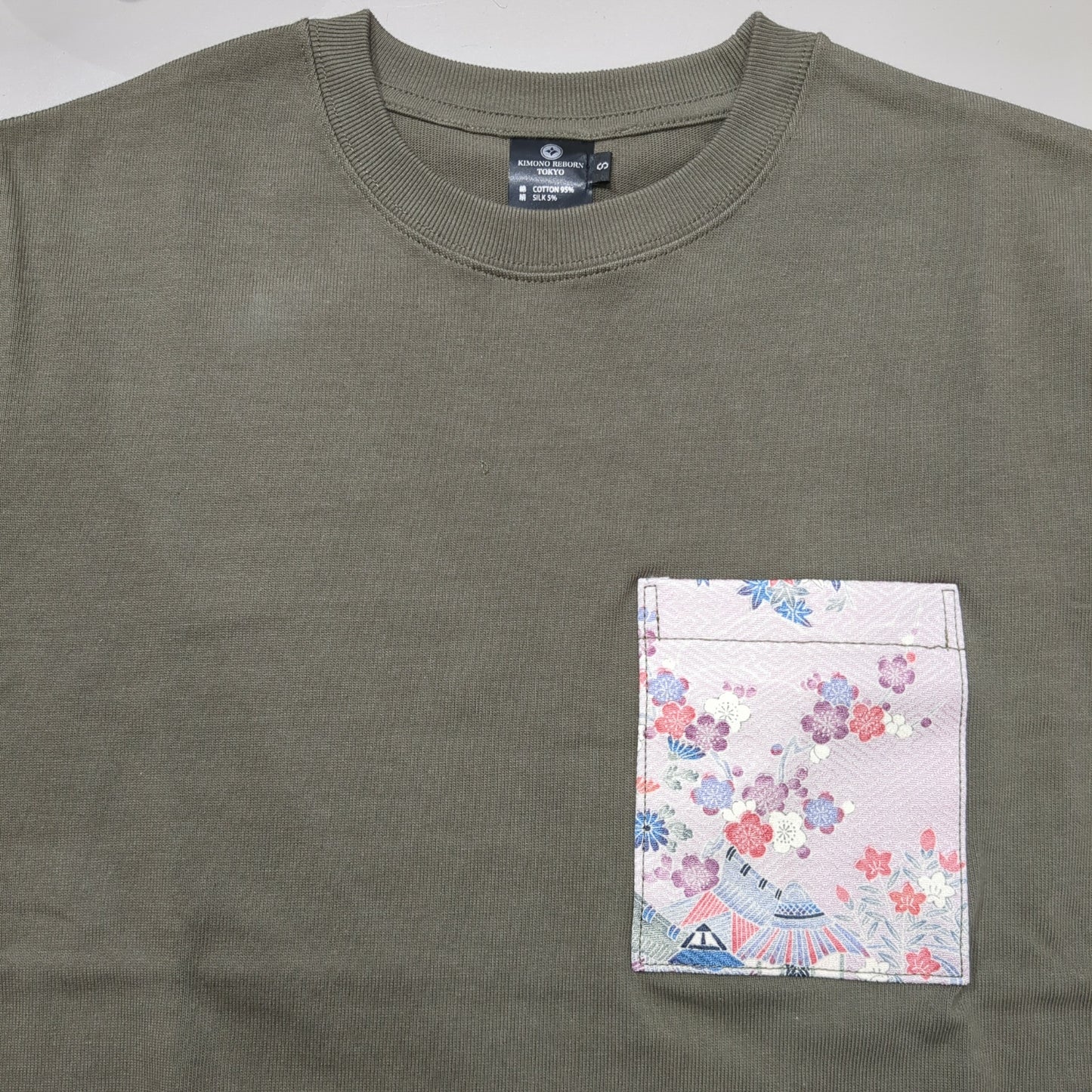 【Size:M】着物Tシャツ Black 17