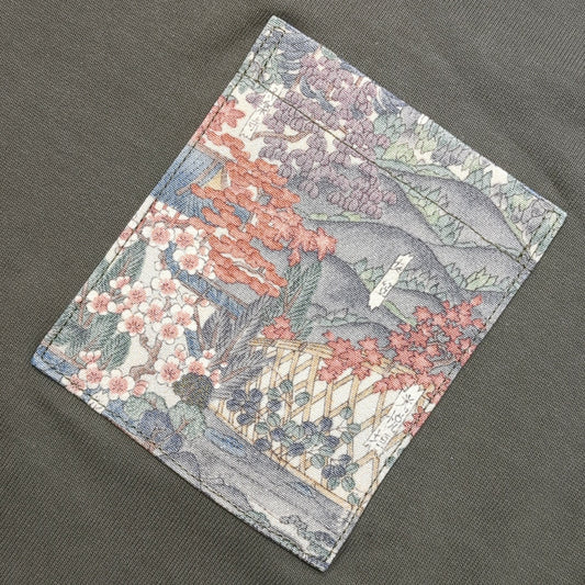 【Size:S】Kimono T-shirt, Olive 03