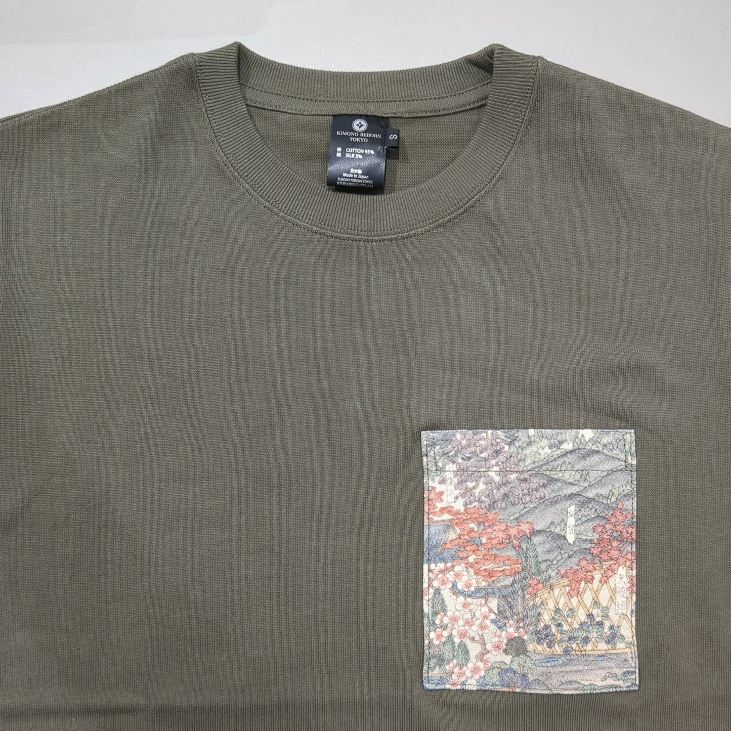 【Size:M】着物Tシャツ Black 17