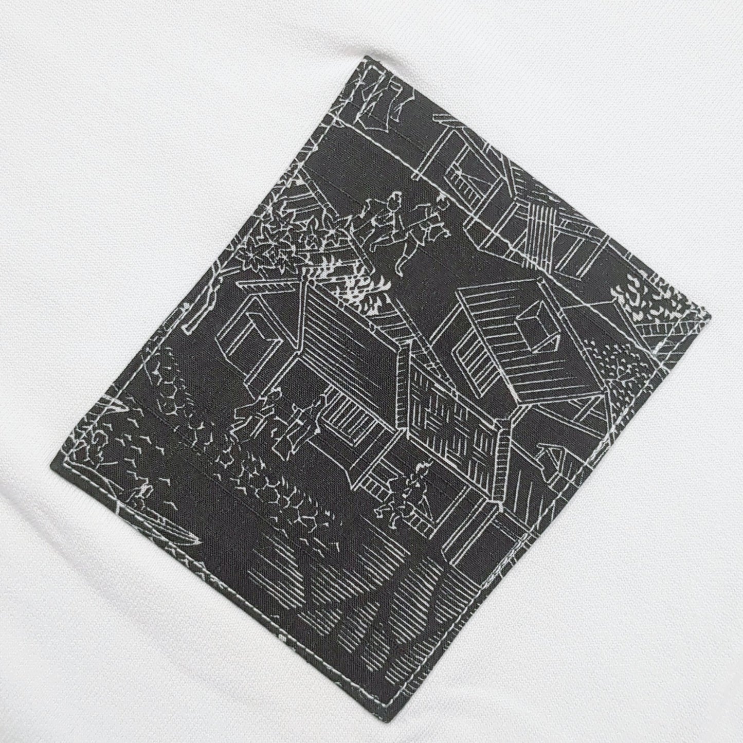 【Size:S】Kimono T-shirt,White 06