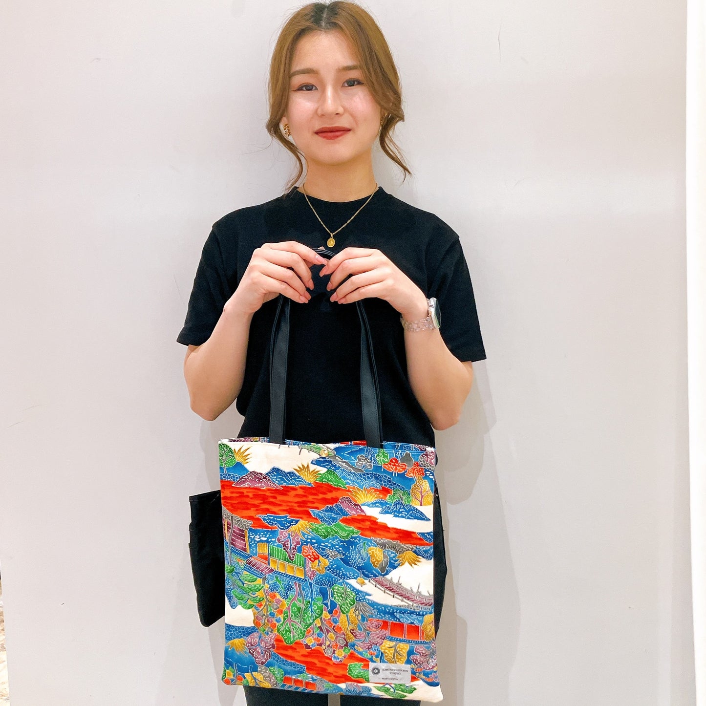 Kimono Tote Bag (vertical), T86
