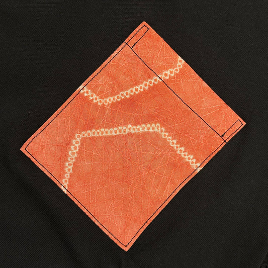 【Size:L】Kimono T-shirt, Black 23