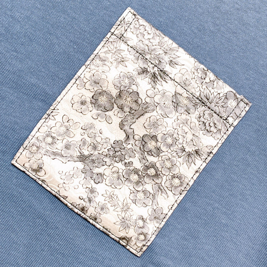 【Size:S】Kimono T-shirt, Sky Blue 33