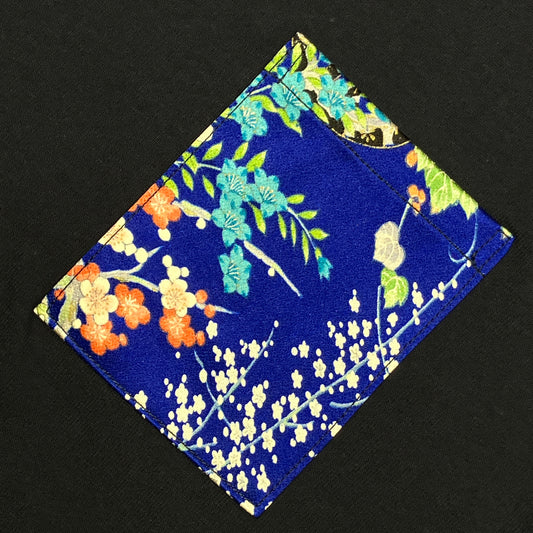 【Size:3XL】Kimono T-shirt, Navy 07