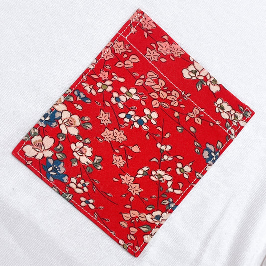 【Size:S】Kimono T-shirt,White 016