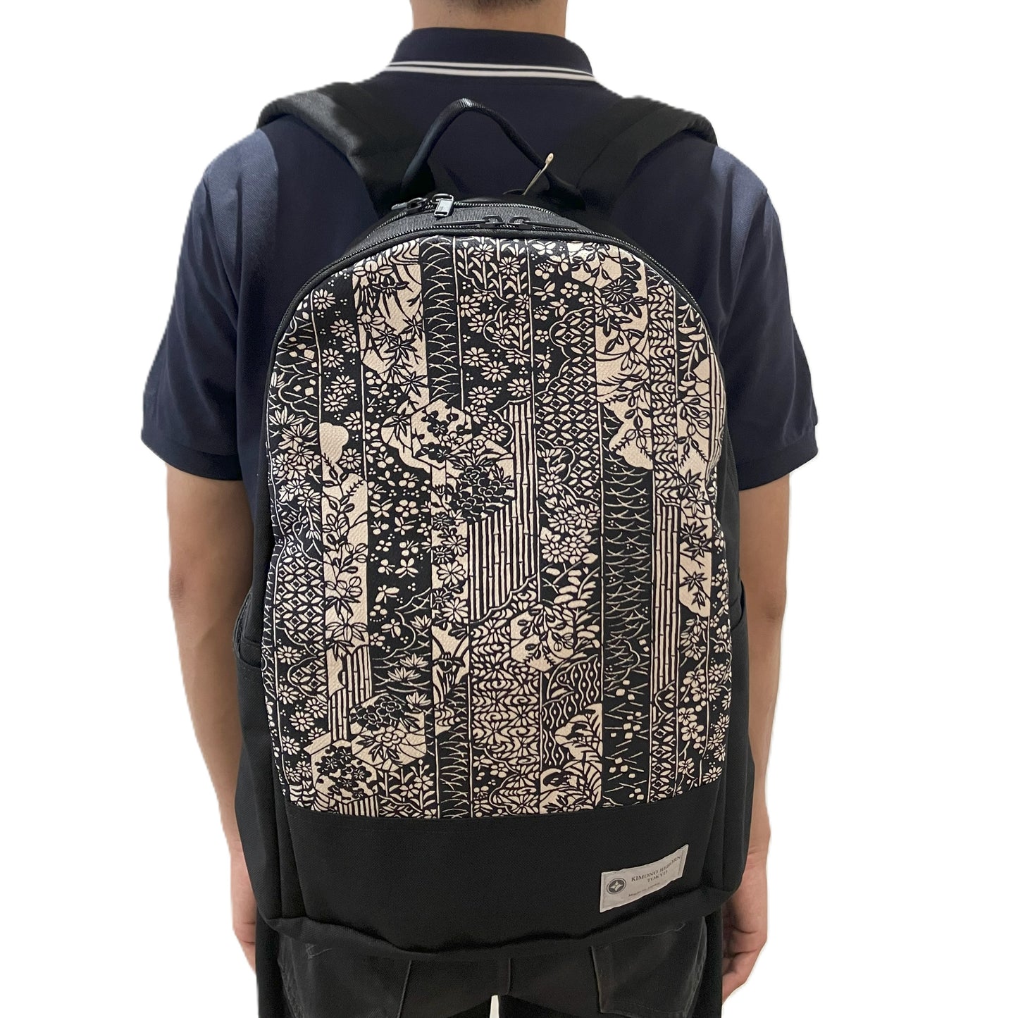 着物リュックサック 23 Black