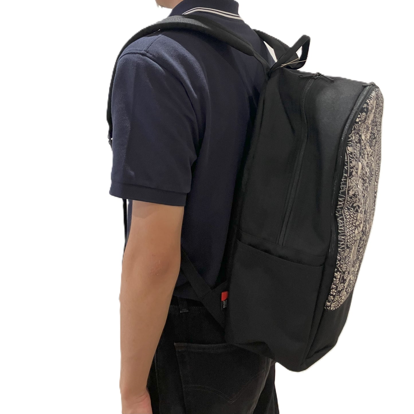 着物リュックサック 23 Black