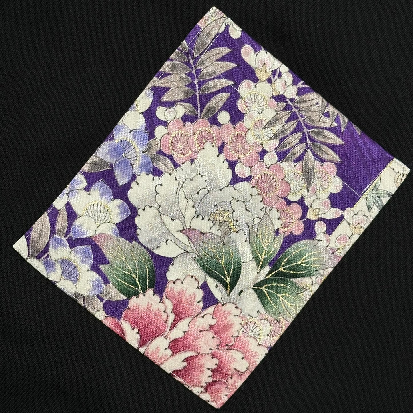 【Size:L】Kimono T-shirt, Black 27