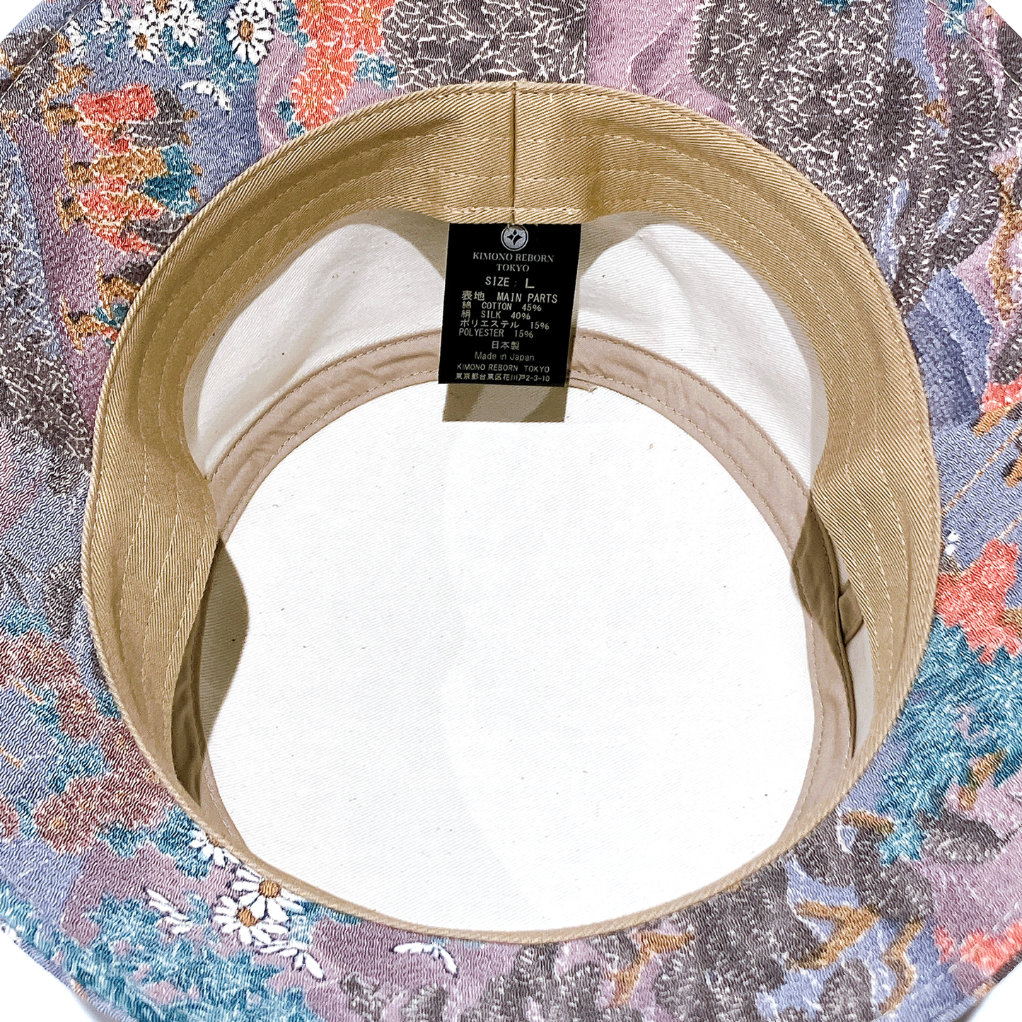 【Size:L】着物ハット 008