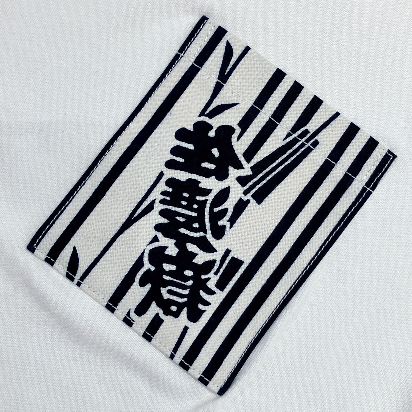 【Size:L】Kimono T-shirt,White 010
