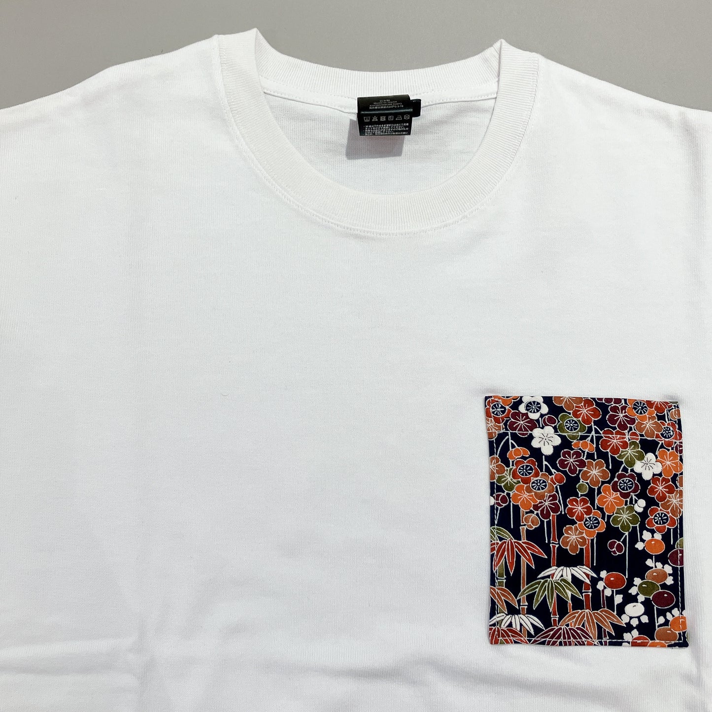 【Size:XL】Kimono T-shirt,White 14