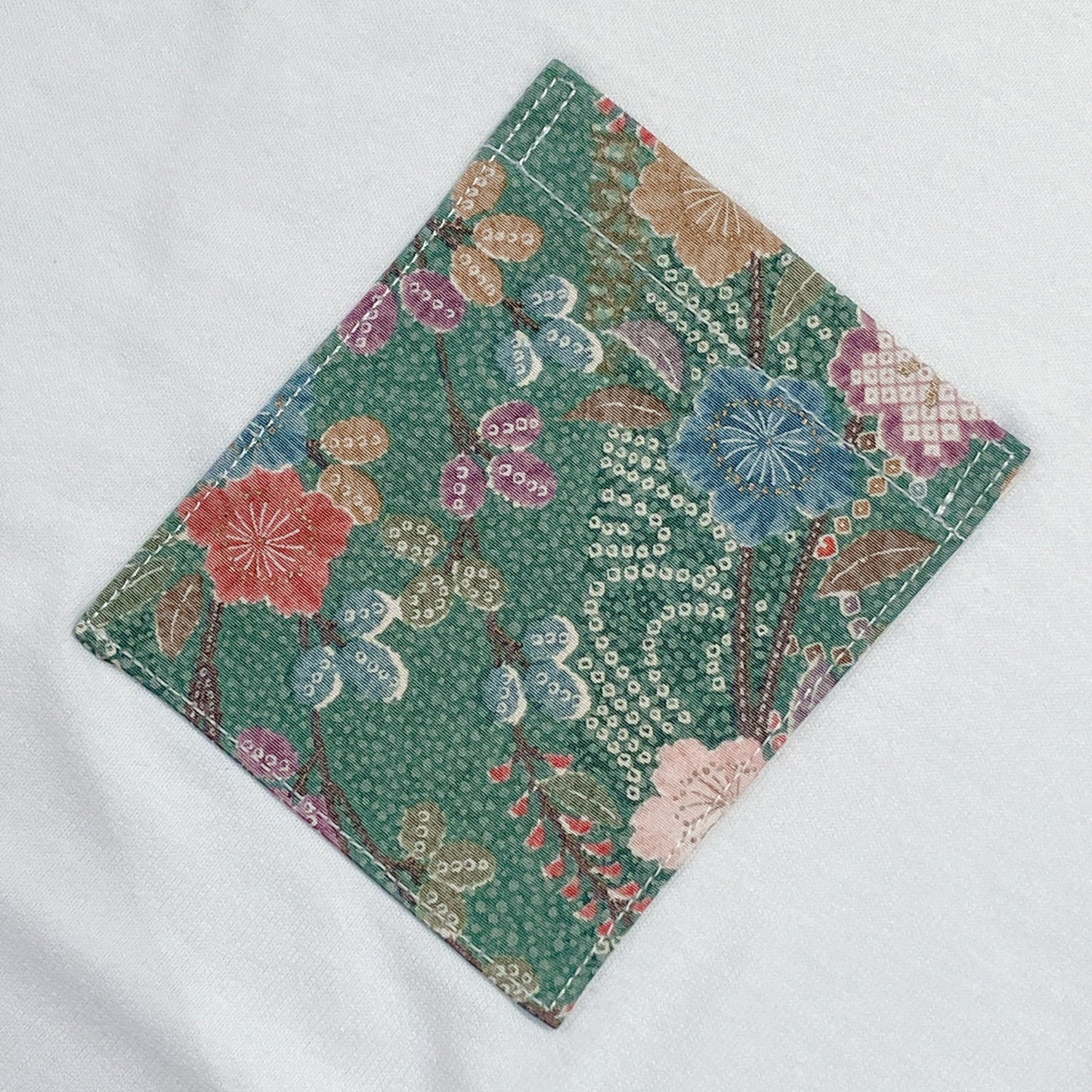 【Size:XXL】Kimono T-shirt, White 19