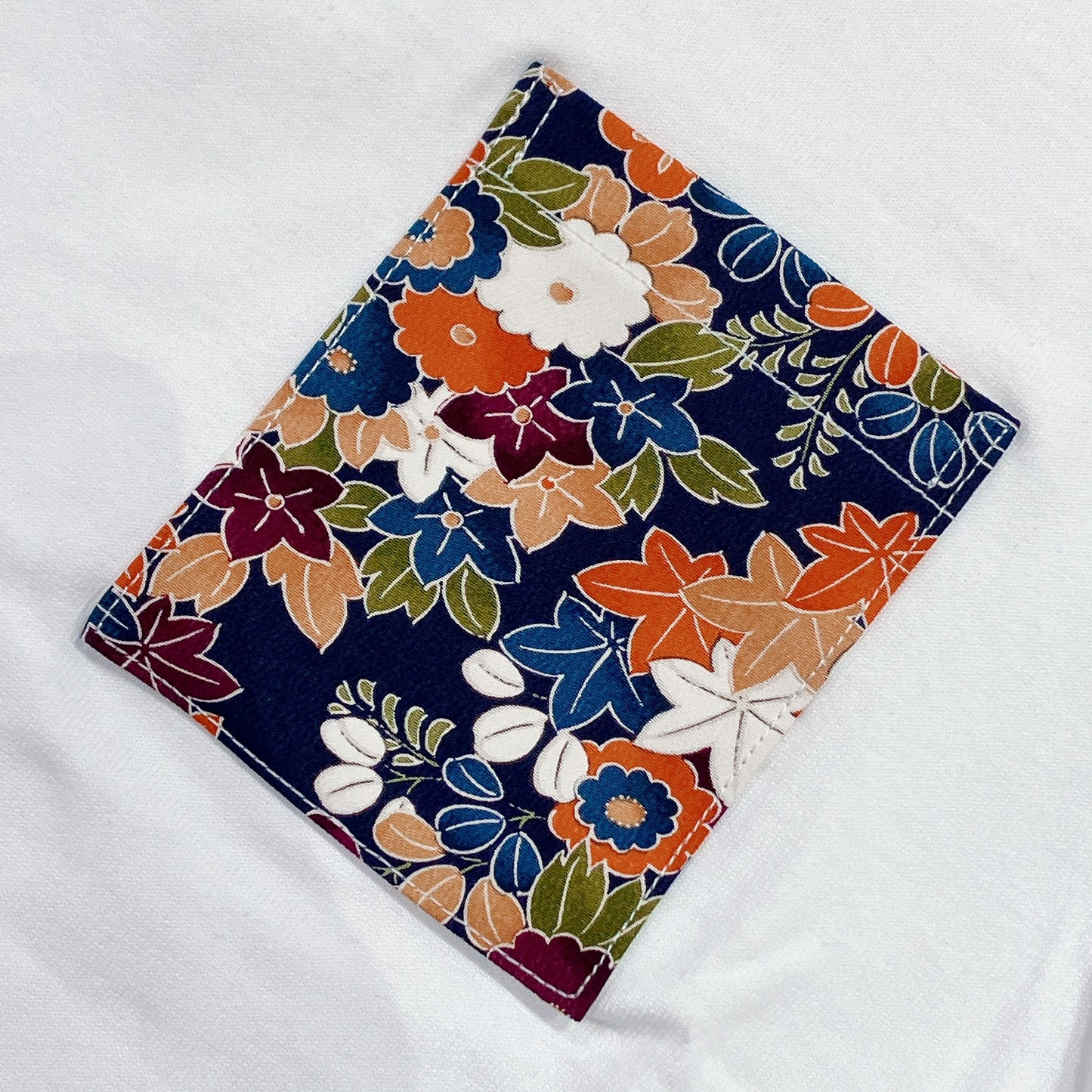 【Size:M】Kimono T-shirt,White 07