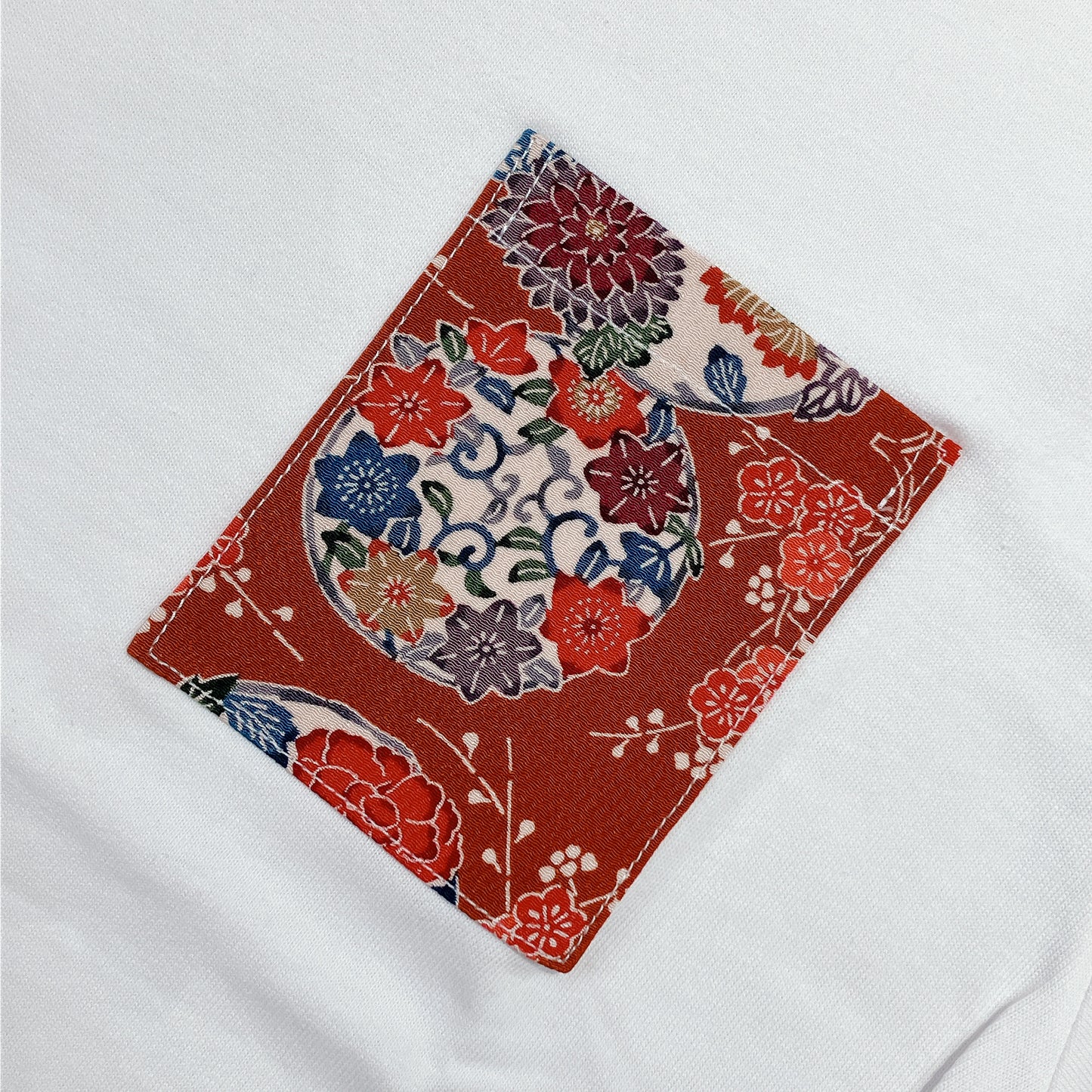 【Size:XXL】着物Tシャツ White 17
