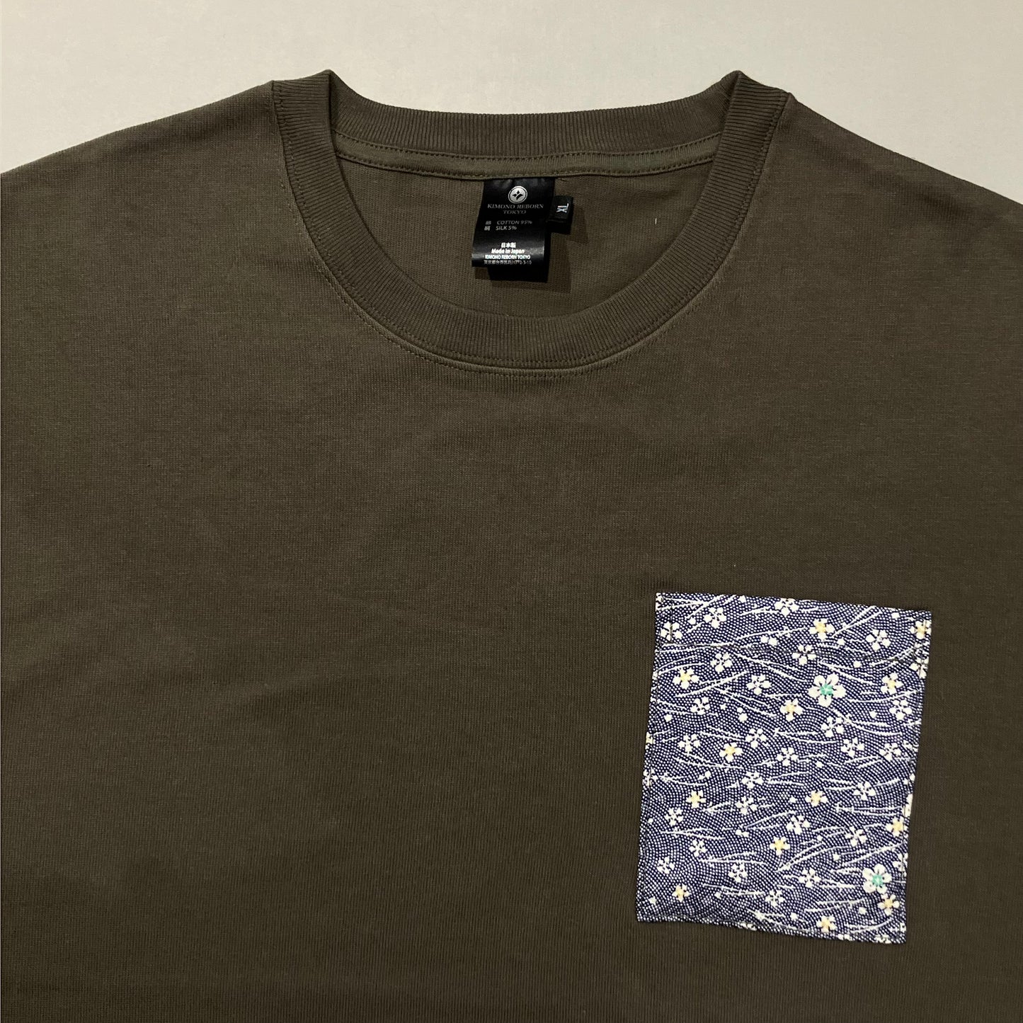 【Size:M】着物Tシャツ Black 17