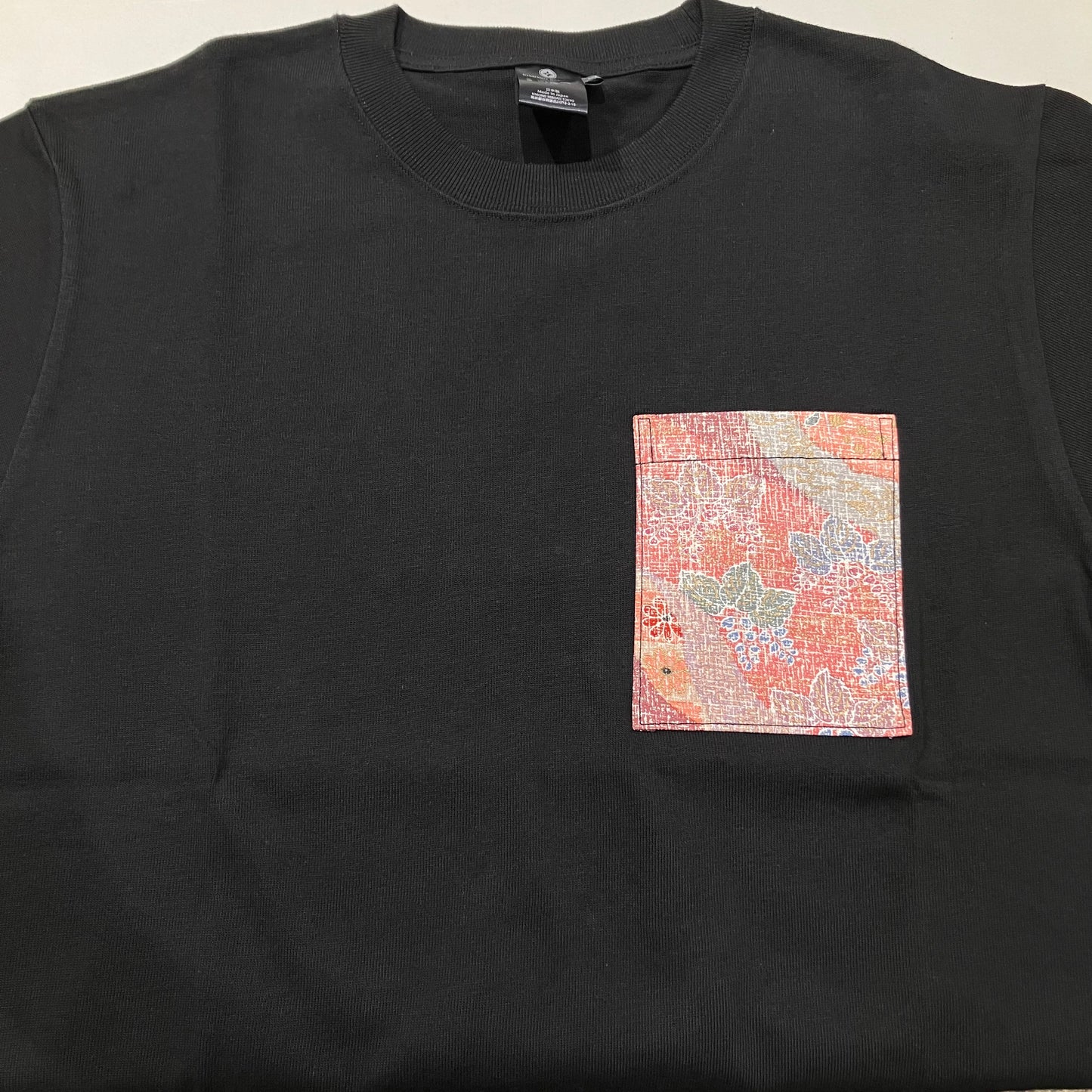 【Size:L】着物Tシャツ Black 20