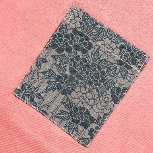 【Size:XXL】Kimono T-shirt,Pink 22