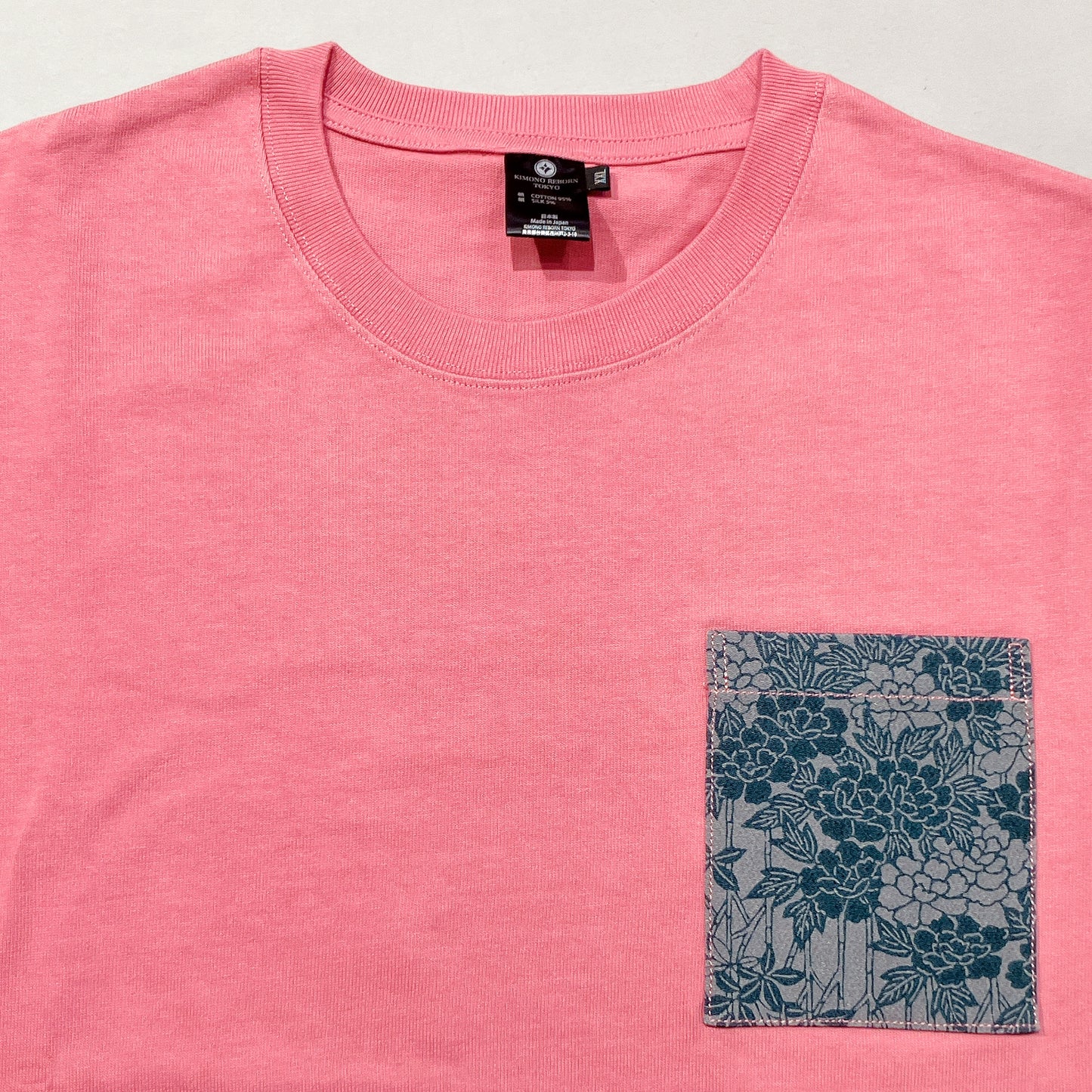 【Size:XXL】着物Tシャツ Pink 12