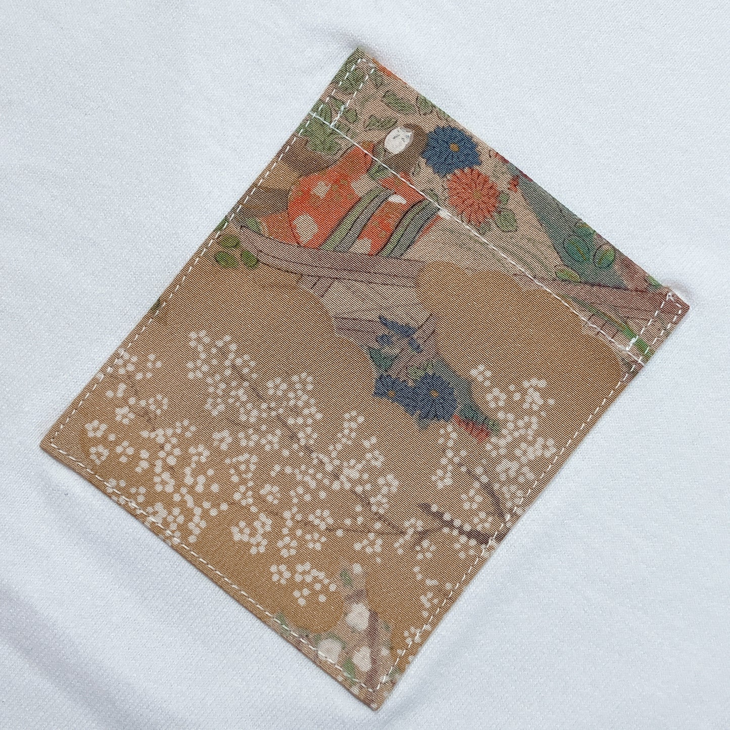 【Size:XXL】Kimono T-shirt, White 25