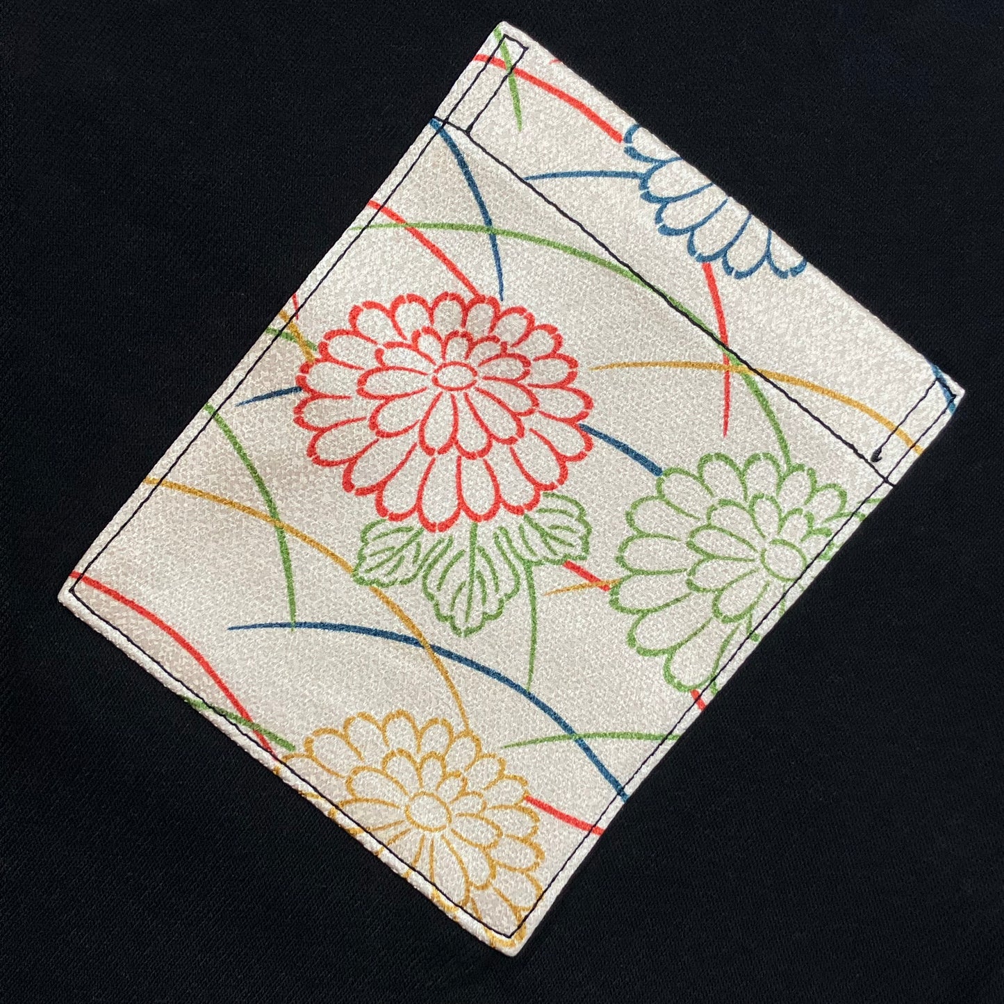【Size:L】Kimono T-shirt, Black 31