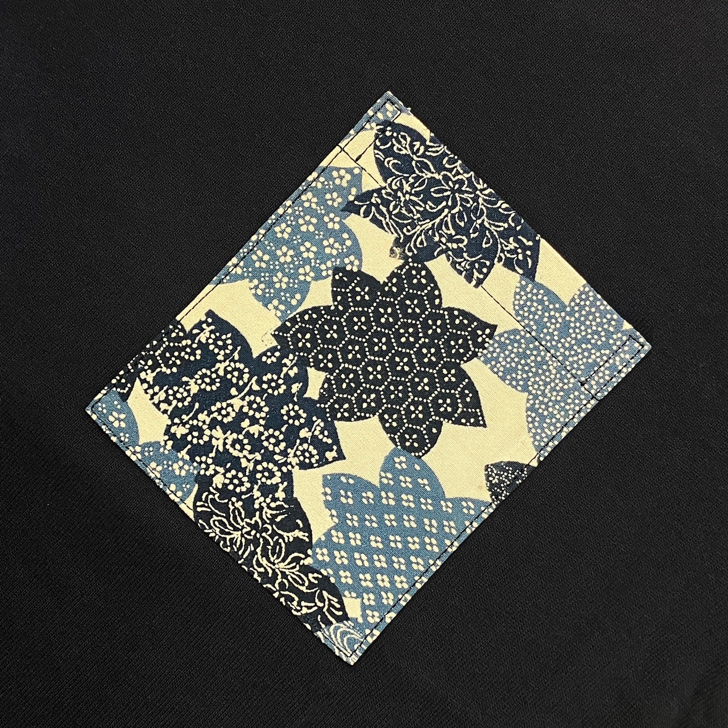 【Size:XL】着物Tシャツ Navy 29