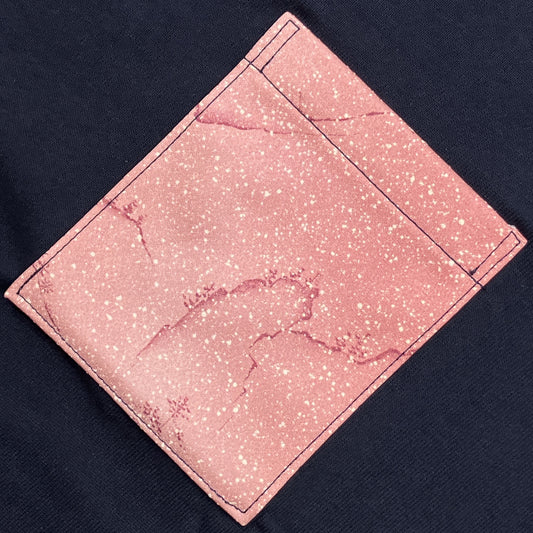 【Size:M】Kimono T-shirt, Navy 34