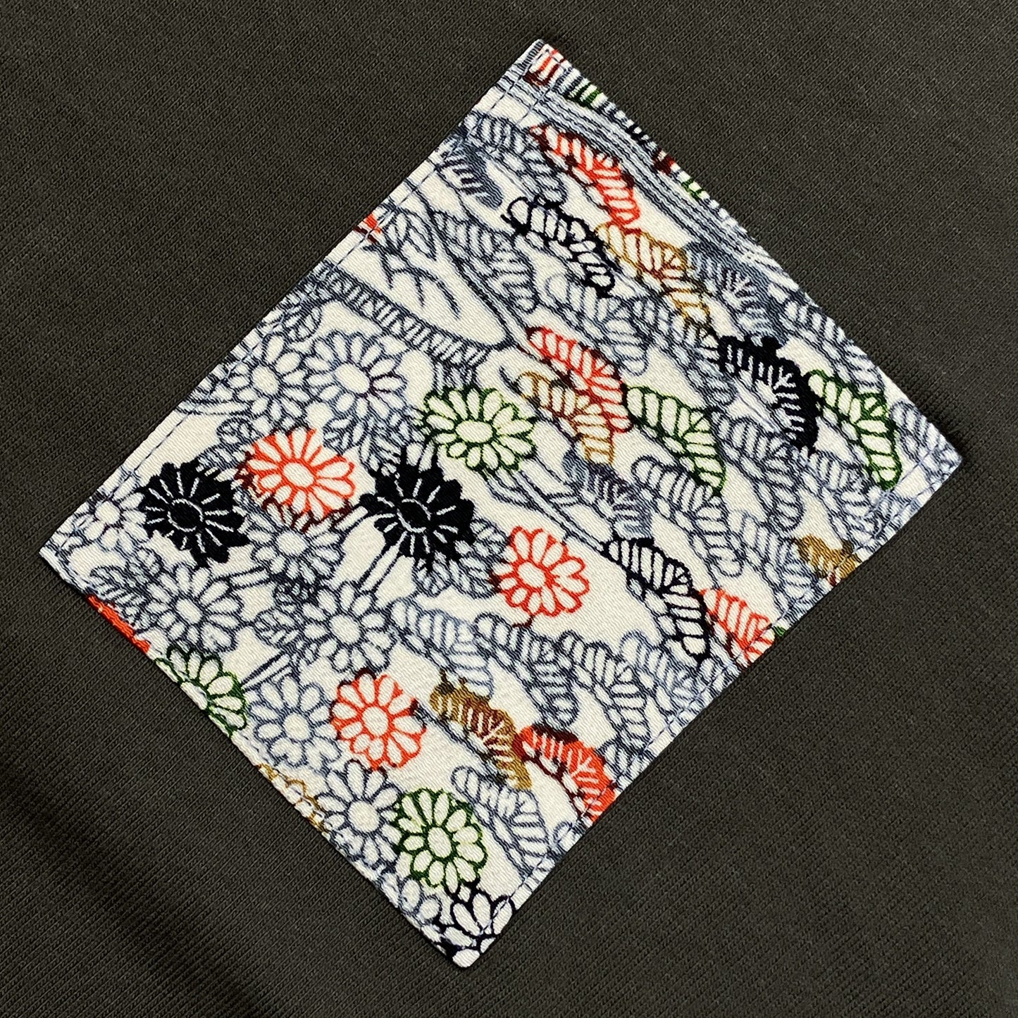 【Size:XXL】着物Tシャツ Navy 23