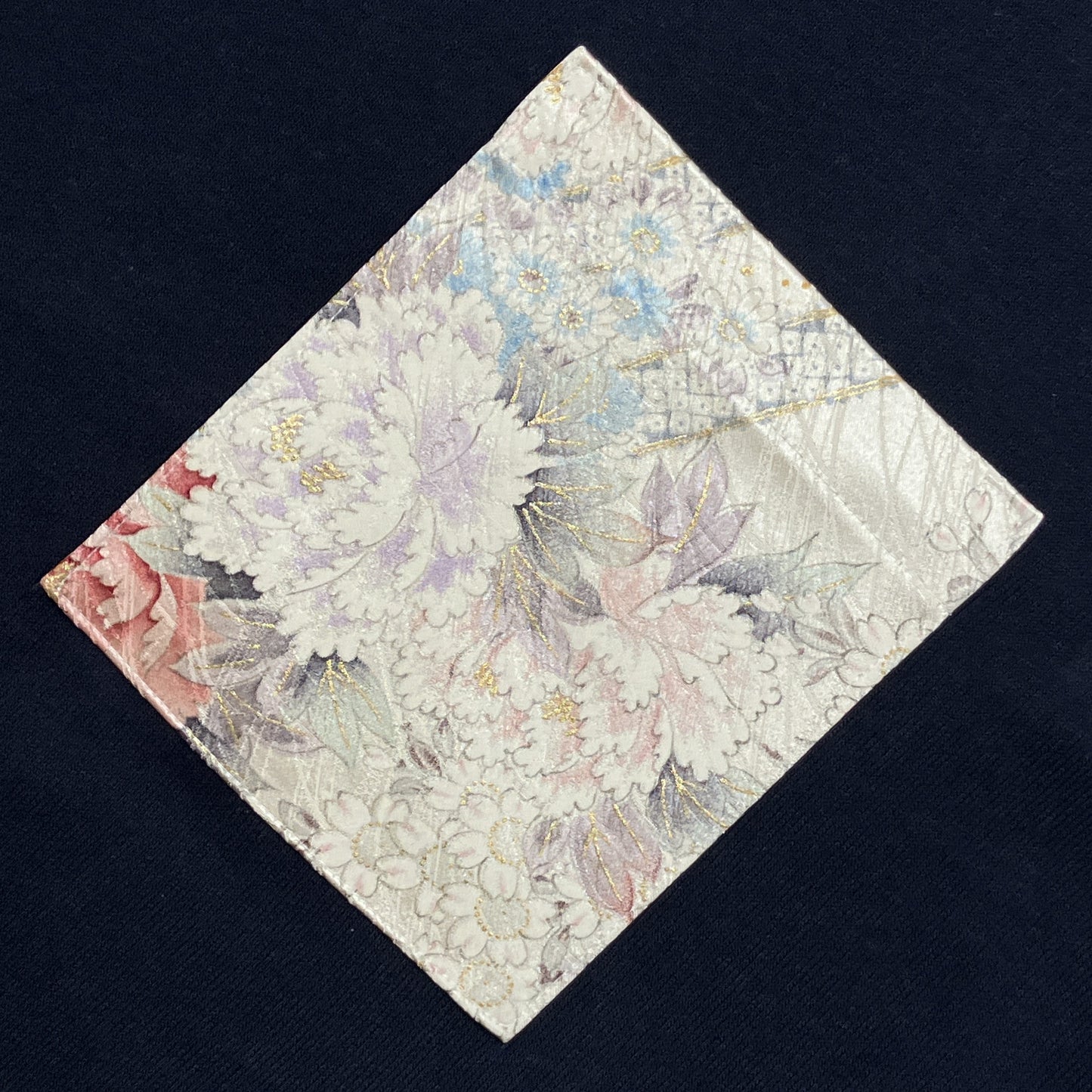 【Size:XXL】Kimono T-shirt, Navy 37