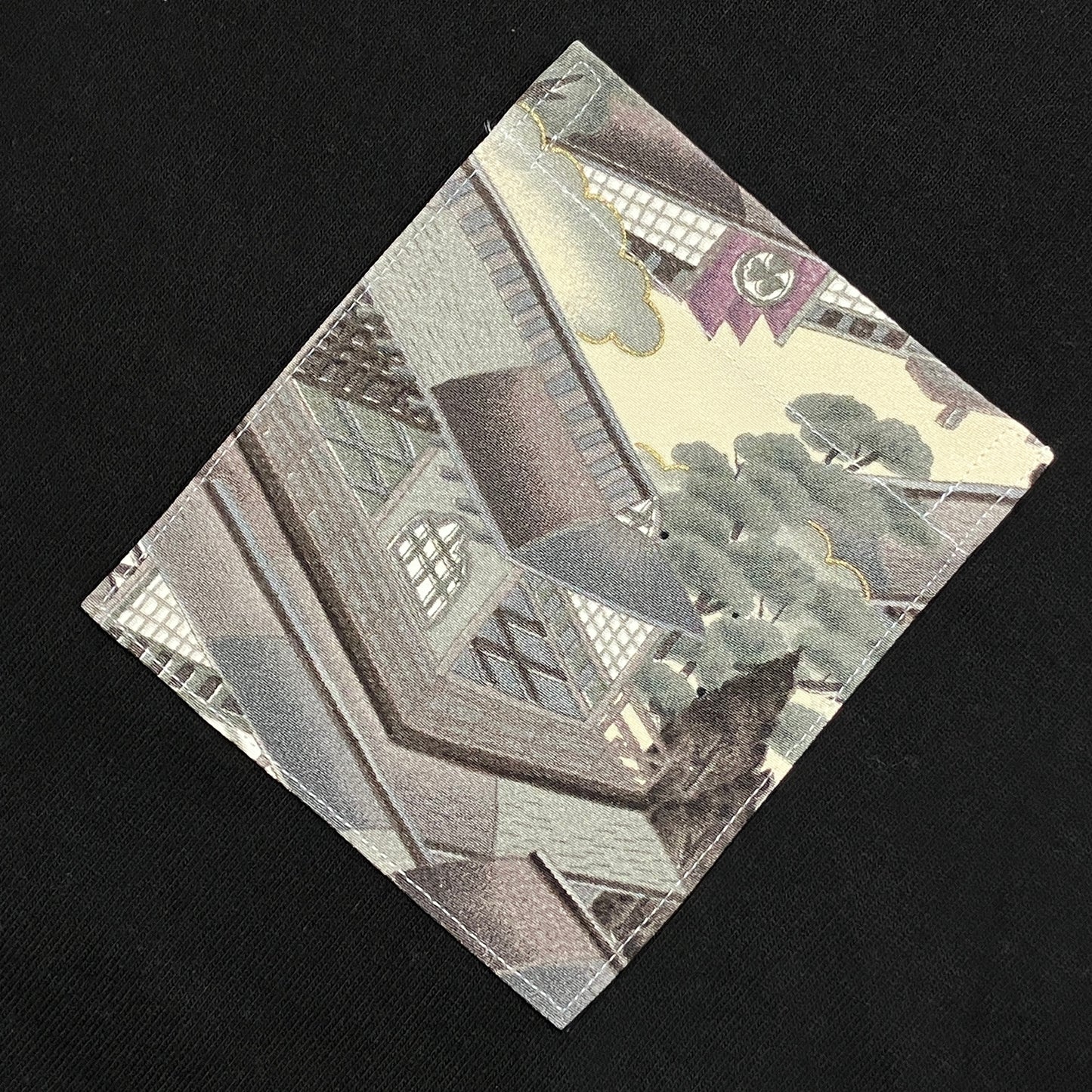 【Size:XXL】Kimono T-shirt, Black 31