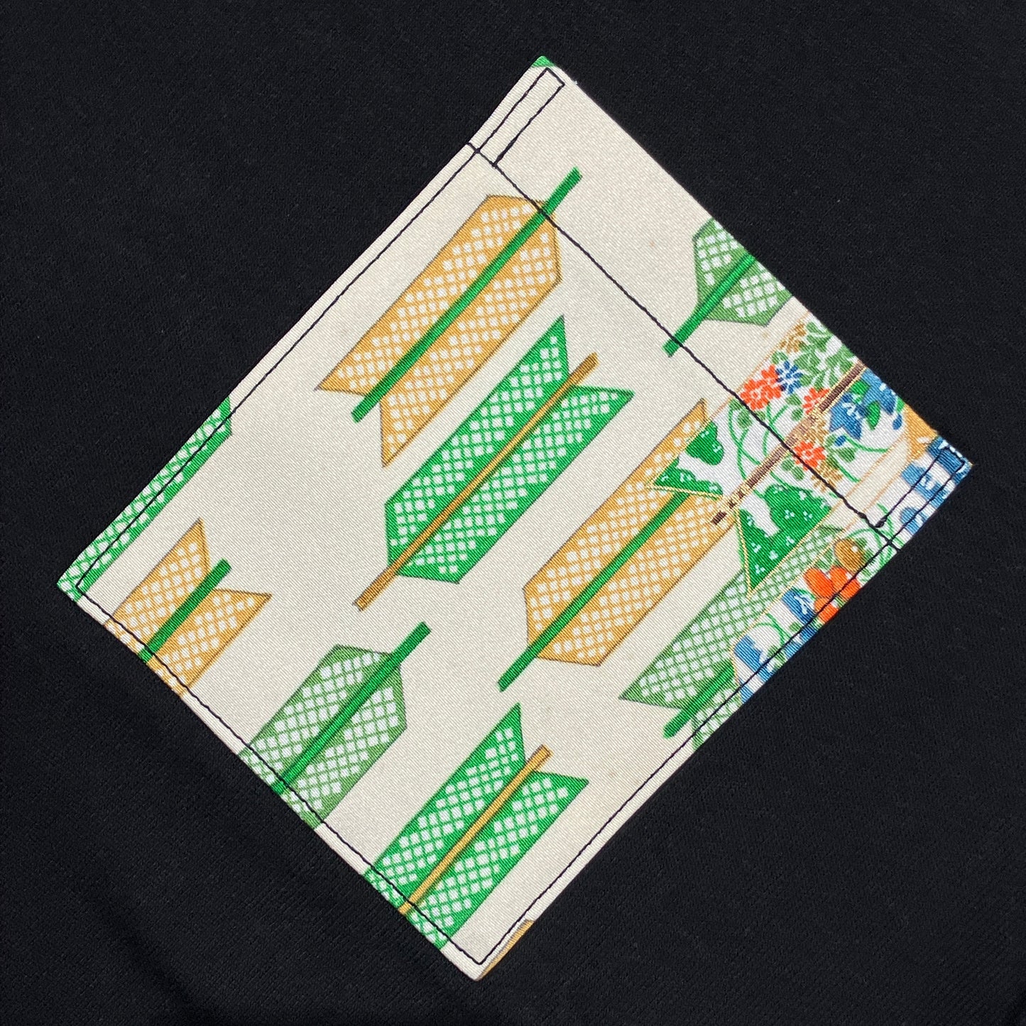 【Size:XL】Kimono T-shirt, Black 37