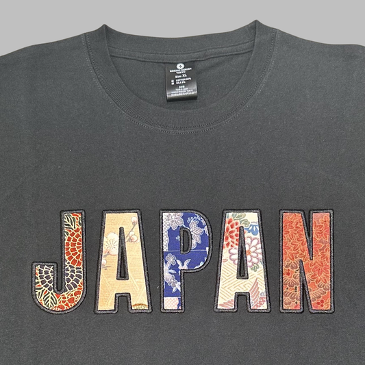 【Size:XL】着物 JAPAN Tシャツ Black 11