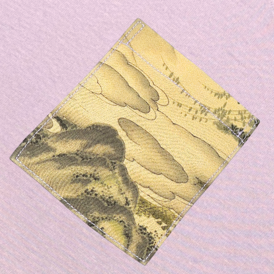 【Size:L】着物Tシャツ Purple 084