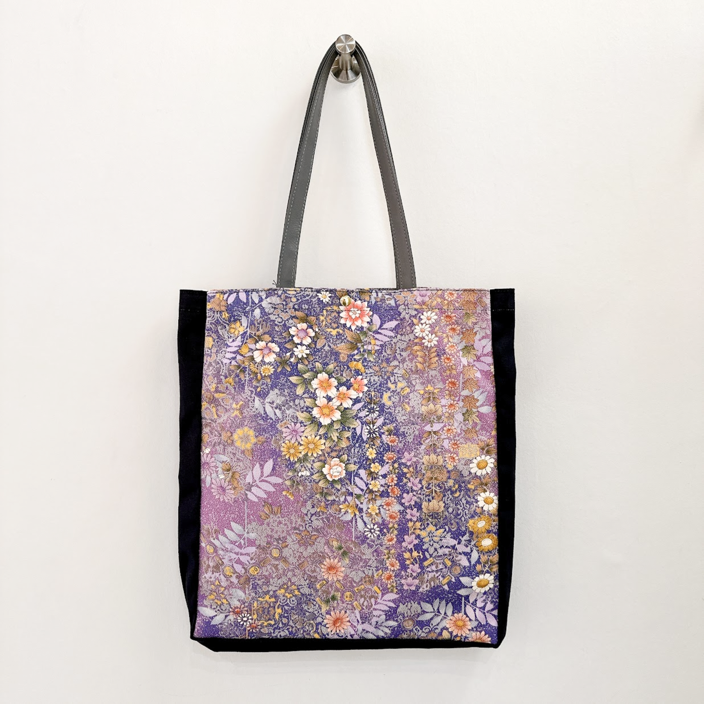 Kimono Tote with depth Navy 24