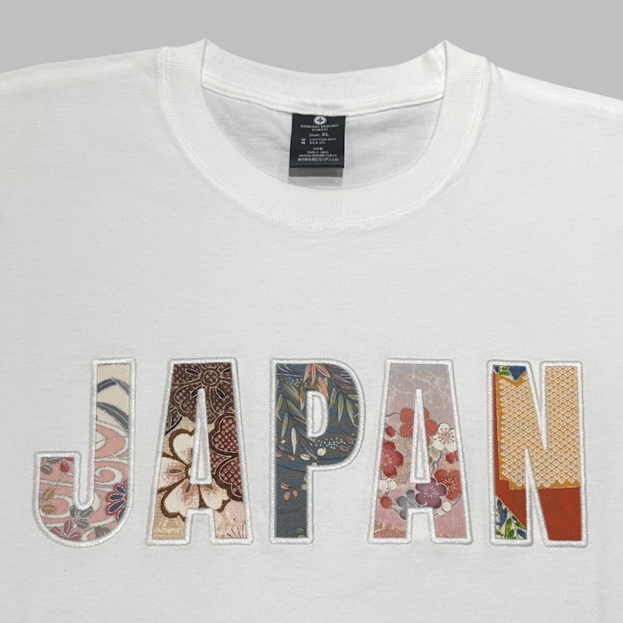 【Size:XL】Kimono JAPAN T-shirt White 11