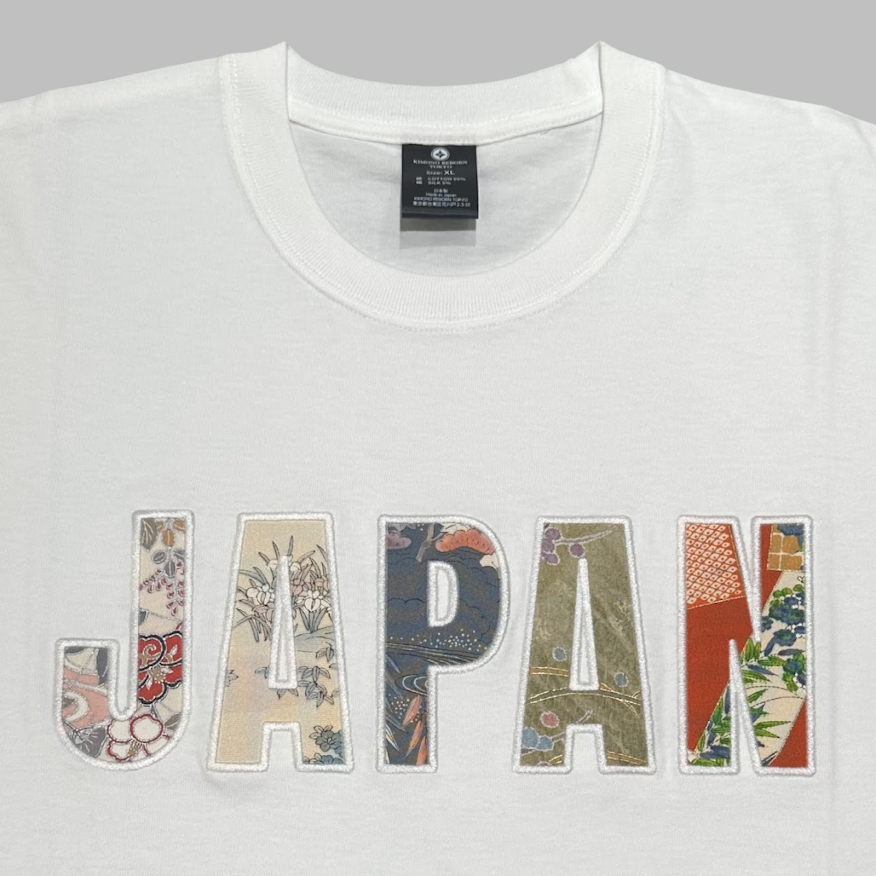 【Size:XL】Kimono JAPAN T-shirt White 12
