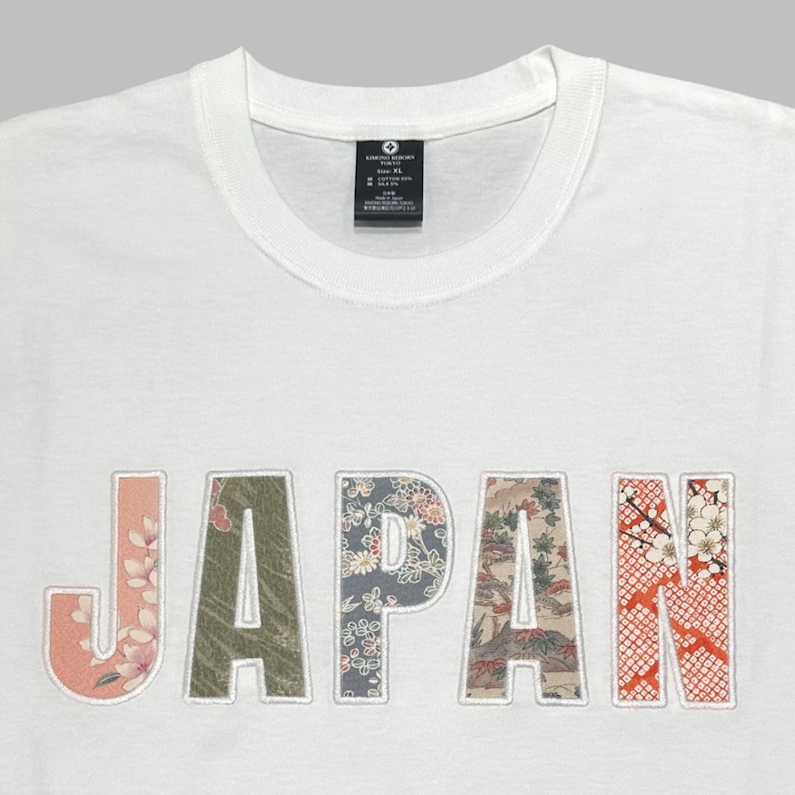【Size:XL】Kimono JAPAN T-shirt White 13