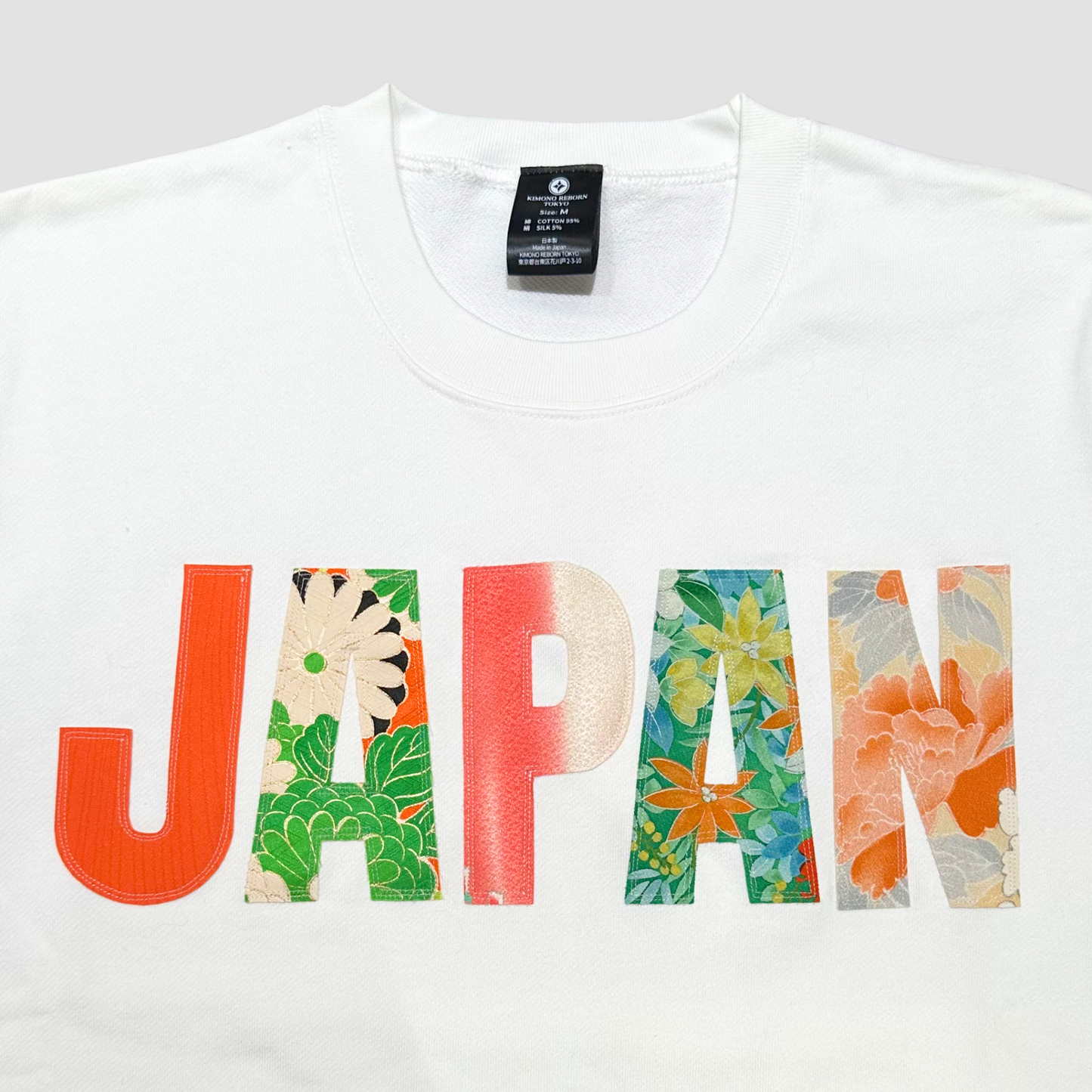 【Size:M】着物JAPANスウェット, White 14