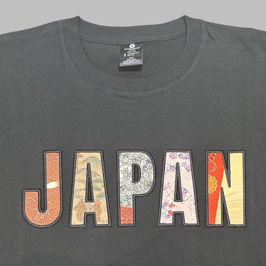 【Size:XL】着物 JAPAN Tシャツ Black 14