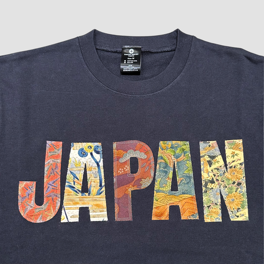 【Size:M】着物JAPANスウェット, Navy 14