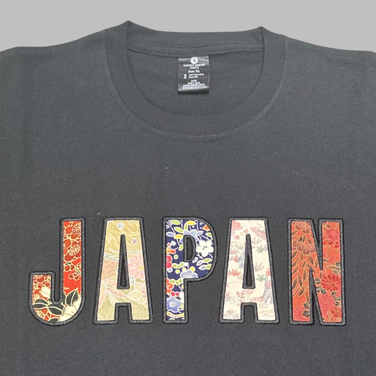 【Size:XL】着物 JAPAN Tシャツ Black 15