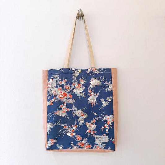 Kimono Tote with depth Pink 31