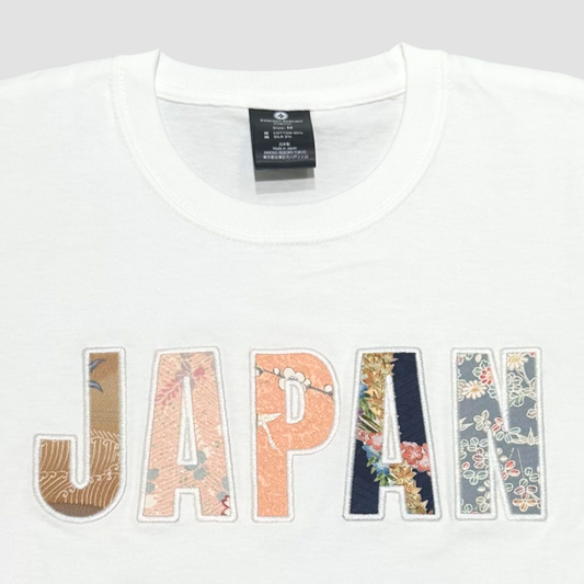 【Size:M】着物 JAPAN Tシャツ White 01