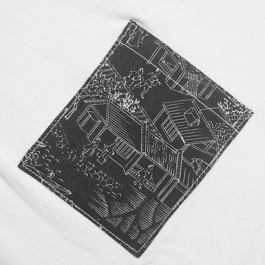 【Size:S】Kimono T-shirt,White 06