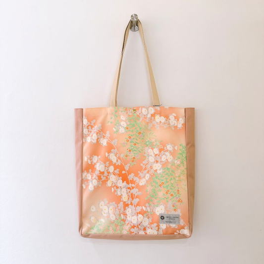 Kimono Tote with depth Pink 33