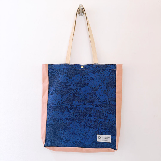 Kimono Tote with depth Pink 44