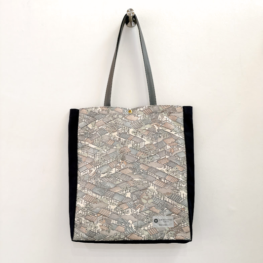 Kimono Tote with depth Navy 29