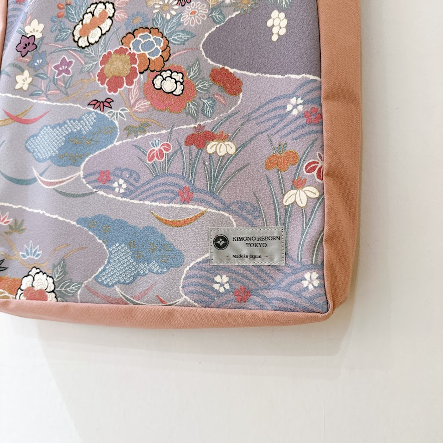 Kimono Tote with depth Pink 24