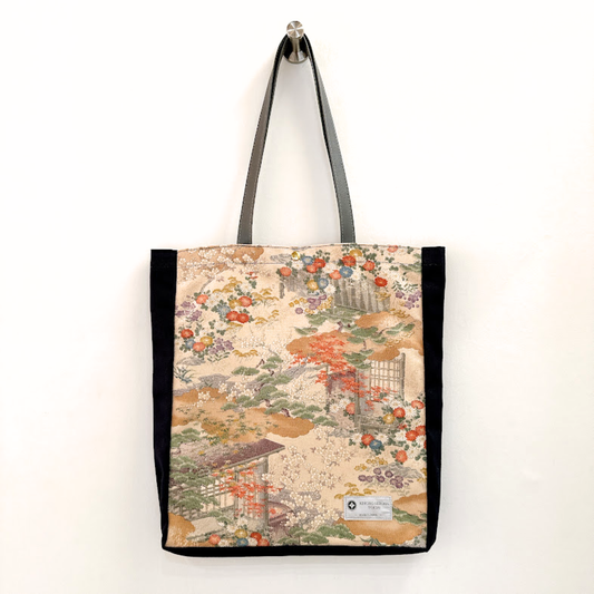 Kimono Tote with depth Navy 30